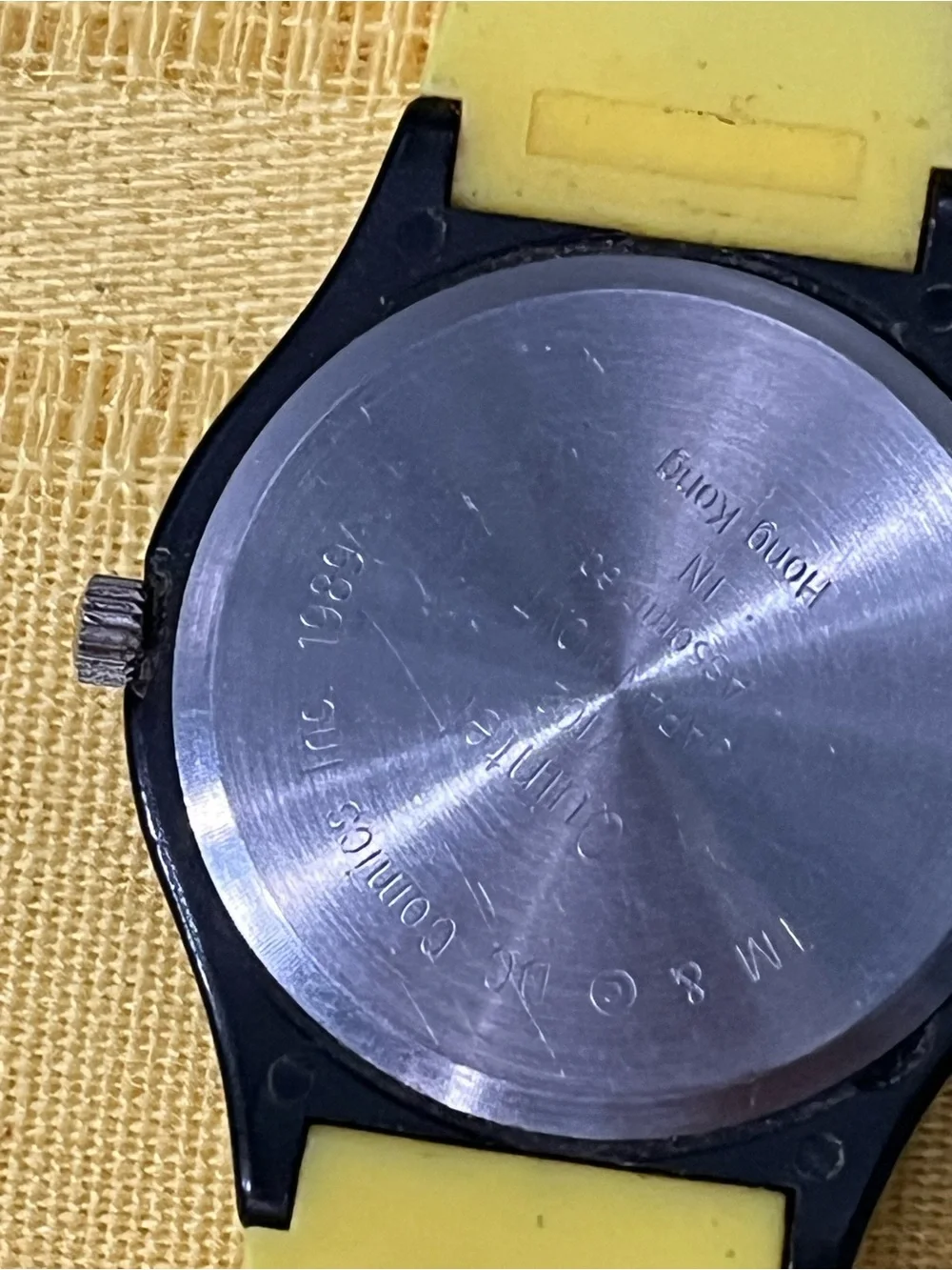 VTG 1989 Batman Movie Promotional Quartz Watch - Quintel V102 DC Comics 🦇🦇